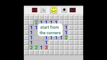 how to play minesweeper very easy tutorial, full video is in my channel