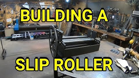 Building a manual slip roller for 1/4" flat steel. #tools #build #design