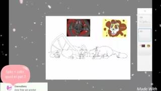 Spike + Lollie speed art part 2