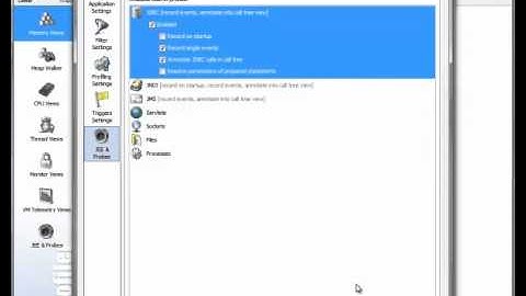 An overview of JProfiler