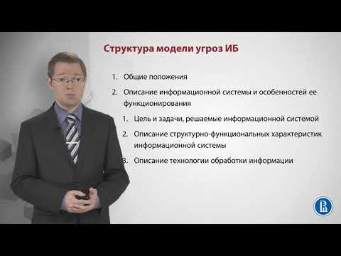 Назначение модели угроз ИБ