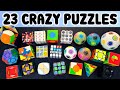 UNBOXING 23 CRAZY PUZZLES 😱