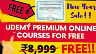 Udemy Free Courses With Free Certificate | Study Online Through Best Courses | Students Must Watch