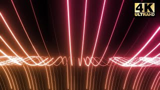 Wavy Neon Line Pack Stock Motion Graphics