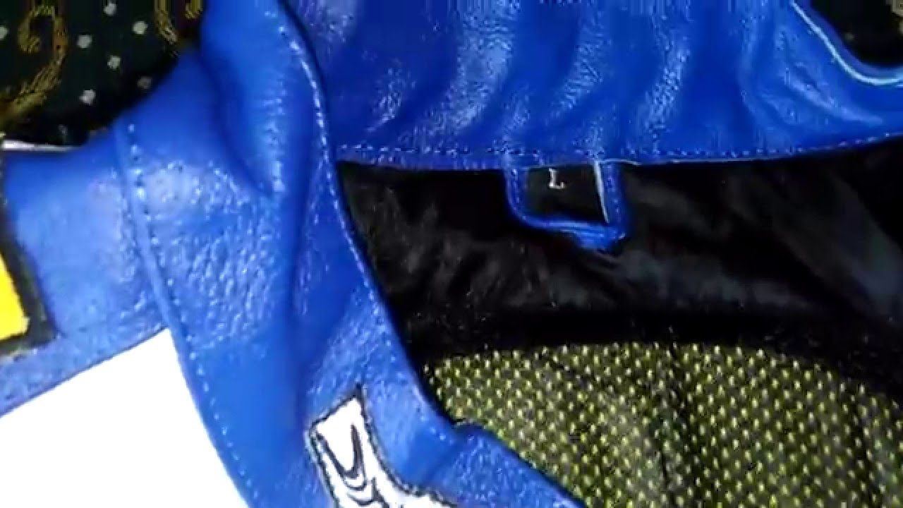 New Yamaha Joe Rocket Blue Motorcycle Leather Jacket Padded S TO 6XL manufacturer