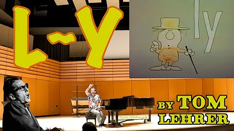 L-Y - Tom Lehrer - RIP Tom Lehrer (1928-2025) - Recorded LIVE by Kylan deGhetaldi (2025)