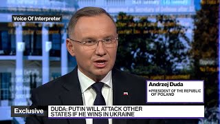 Poland President Duda: Putin to Attack Others If Kremlin Wins in Ukraine