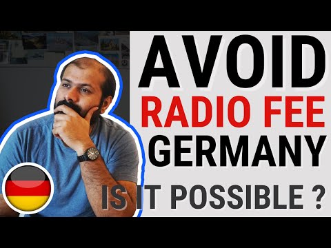 Avoid Radio Tax fee in Germany ? 2022 Is it possible ?