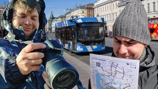 Петербург: Москва осталась далеко позади. Троллейбусная столица, трамвайный рай и новые автобусы!