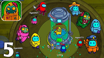 Traitor : Zombie Amongst Us - Gameplay Walkthrough Part 5 All Levels (Android & iOS)