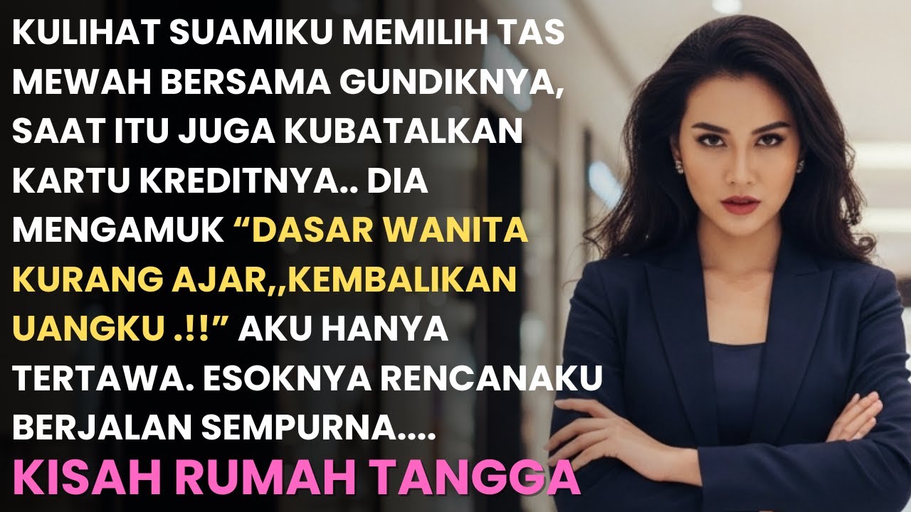 SUAMIKU MEMBELIKAN TAS MEWAH UNTUK GUNDIKNYA PAKAI UANGKU ..KU BLOKIR DAN RASAKAN AKIBATNYA...!!