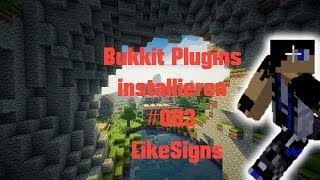 Bukkitplugins installieren|#003|Likesigns|HD/Ger