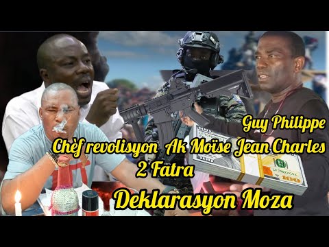 Moza Blaze Guy Philippe And Moïse Jean Charles Coordinator Of The JTT Say That The Chief Of Rev