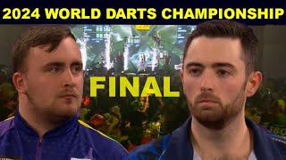 Littler v Humphries FINAL 2024 World Darts Championship