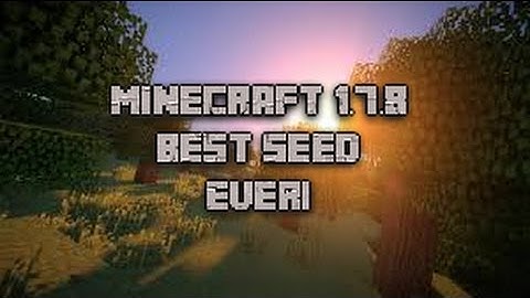 Minecraft 1.8/1.8.1: BEST SEED EVER! (Diamonds, New Biomes, 4 Villages/Temples, And More!)