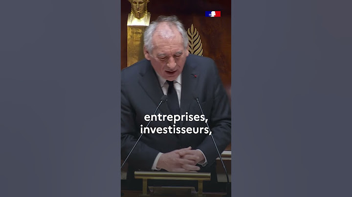Retour sur la DPG du Premier ministre François Bayrou
