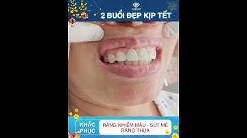 Răng sứ có chữa "hô-thưa" được không? | #shorts