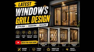 Top 100  Modern Window Grill Designs 2026 | Best Iron & Steel Grill Design | housemaker