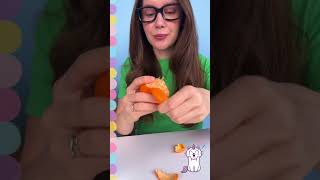 Can This Mandarin Sink? 🍊💧 Fun Science Test! #kids #learn #fun