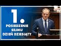 1. Posiedzenie Sejmu - dzień dziesiąty, 12 grudnia 2023 r. image