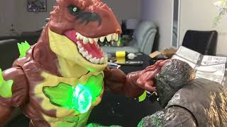 I’m origin of scar king scar king before Godzilla x Kong the new empire vs mega Rex stop motion