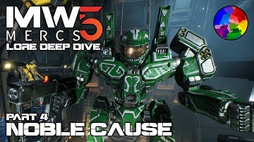 MechWarrior 5: Mercenaries (Part 4: Noble Cause) - Lore Deep Dive (MW5 Challenge Playthrough)