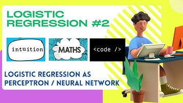 Logistic Regression #2!Logistic regression=simple neural network or perceptron? code from Scratch 🔥🔥