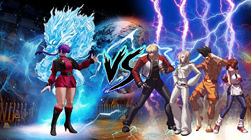 ✰KOF MUGEN✰ Shermie kof Highest Level Massive Battle