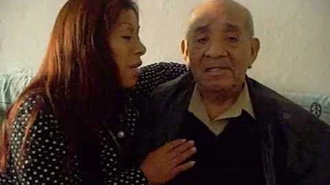 Lucila y Papa Alejandro