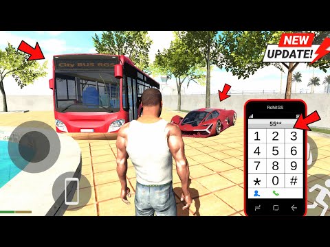 New Bus Cheat Code 🤑 in Indian bike driving 3d