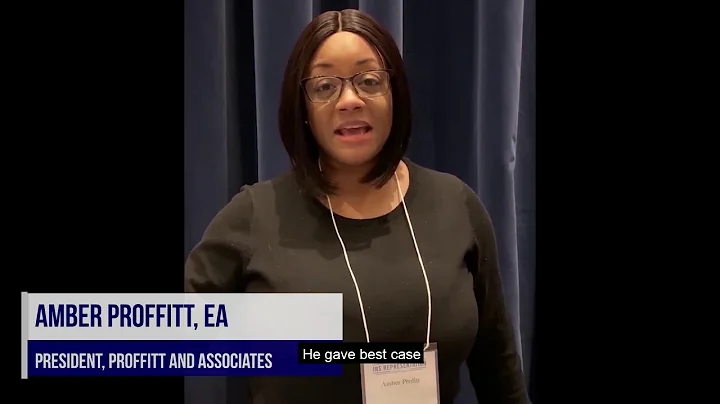 Tax Rep Network Testimonials - Amber Proffitt, EA