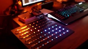 Double Led Panel mapping! : Touch Designer + arduino