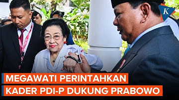 Megawati Perintahkan Kader PDI-P Dukung Pemerintahan Prabowo