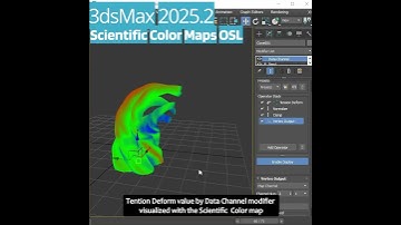 #3dsMax 2025.2  -  Scientific Color Maps OSL