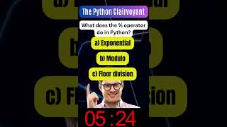The Python clairvoyant || python shorts || shorts learning #python
