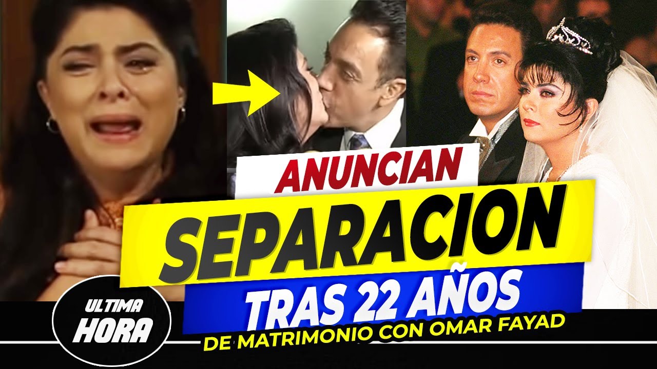 🔥🔥 𝗩𝗶𝗰𝘁𝗼𝗿𝗶𝗮 𝗥𝘂𝗳𝗳𝗼 𝘆 𝗢𝗺𝗮𝗿 𝗙𝗮𝘆𝗮𝗱 𝗦𝗲 𝗗𝗶𝘃𝗼𝗿𝗰𝗶𝗮𝗻 𝗧𝗿𝗮𝘀 22 𝗔ñ𝗼𝘀 𝗱𝗲 𝗠𝗮𝘁𝗿𝗶𝗺𝗼𝗻𝗶𝗼 😢 YouTube