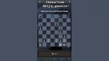 Chess.com daily puzzle!
