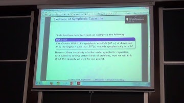 2015 REU Presentation - Obstructions to Symplectic Embeddings