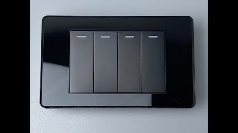 Công Tắc 4 Nút Âm Tường Cao Cấp 1 Chiều Và 2 Chiều TENKO I Tenko.com.vn