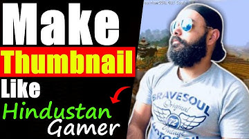 How To Make Best Gaming Thumbnail On Android | Youtube Thumbnail Tutorial | Prayas Sharma