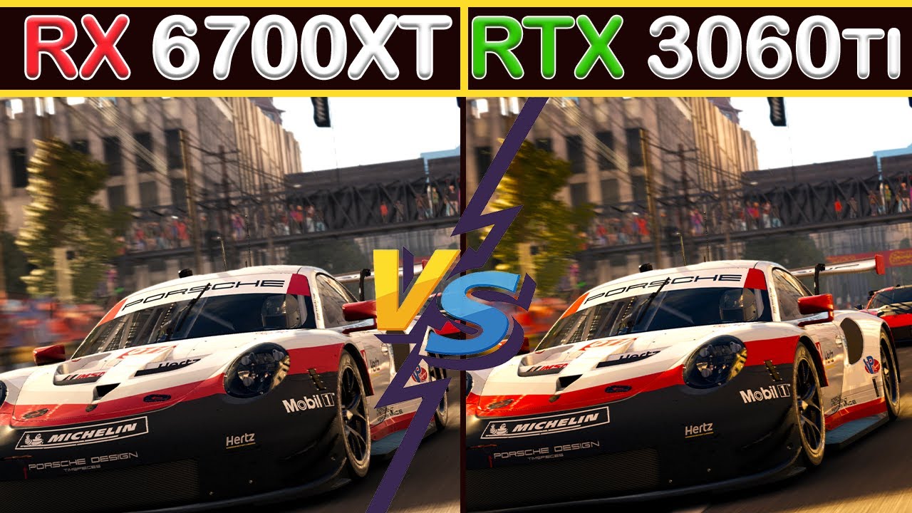 AMD RX 6700 XT VS NVIDIA RTX 3060 TI - Test in 10 Games - YouTube