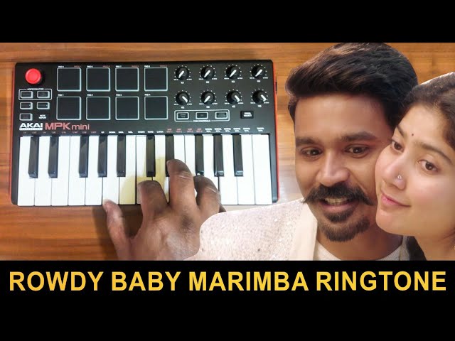 Rowdy Baby Marimba Ringtone By Raj Bharath | #Maari2 class=