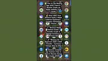 Binance App Full Tutorial 2025 | How to Send/Receive USDT via Wallet Address + Change Currency #earn