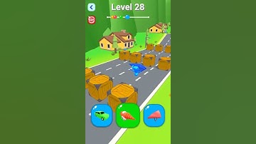 Shape-shifting Level 28 Gameplay Walkthrough Android #Shorts