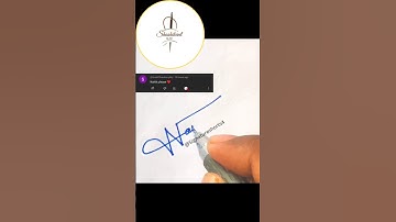 Signature 🖋️ of Naitik #signaturestyle  #style #signature #shorts #virlshorts