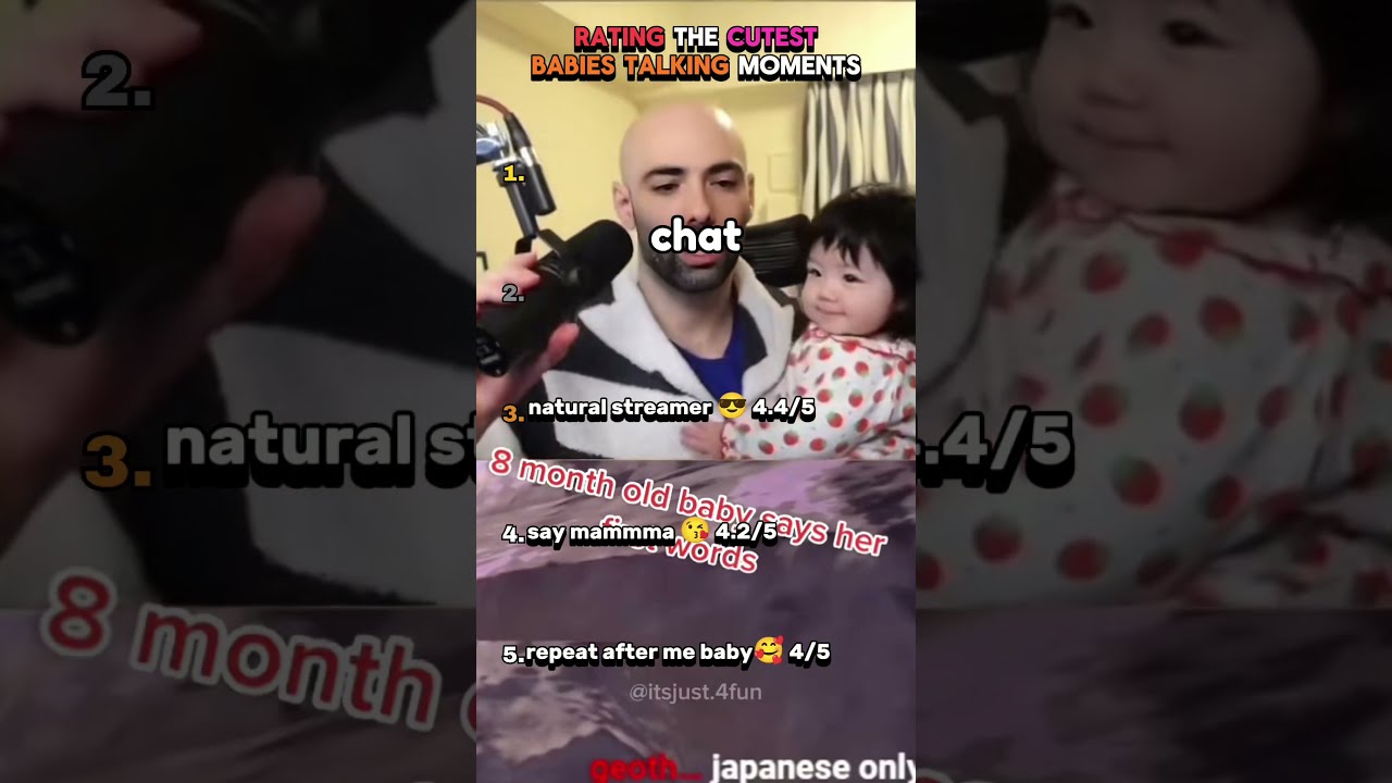 Ranking The Cutest Newborn Baby Talking Moments Shorts Cute