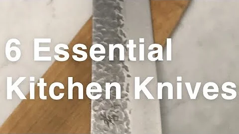 6 Essential Kitchen Knives | Chef Jayson Powers