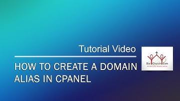 How to create a domain alias in cPanel