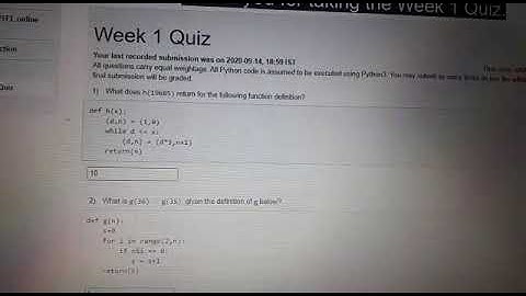 NPTEL 2020 Data Structures and Algorithms Using Python week 1 assignment