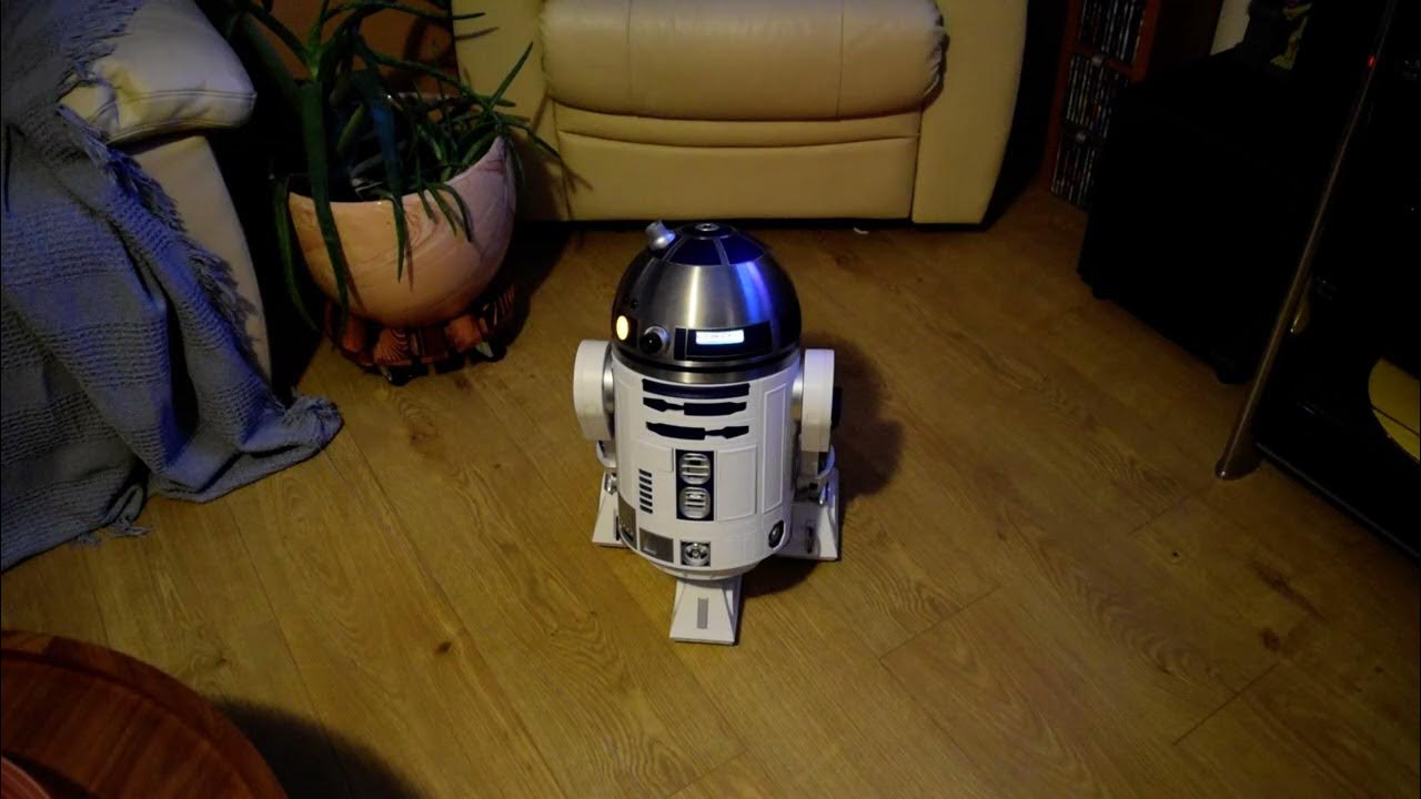 Testing a DeAgostini R2D2 Robot Part 2 YouTube